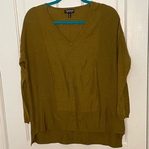 Super soft Topshop olive green sweater